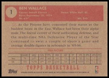2005-06 Topps 1952 Style